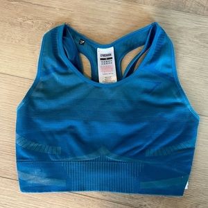 Women’s size M Gymshark bra turquoise teal